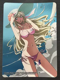 Layla Code Geass Sunrise Crusade Holo card Bandai NM- ~ LP - Image 1