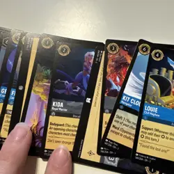 Disney Lorcana Into The Inklands EN 3 Lot 122 cards No duplicates AA - Image 3