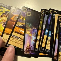 Disney Lorcana Into The Inklands EN 3 Lot 122 cards No duplicates AA - Image 5