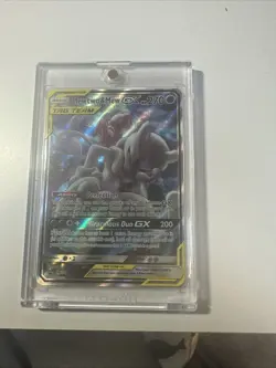 Mewtwo and Mew GX Tag Team Full Art Textured Promo Card SM191 Near Mint-mint - Image 1
