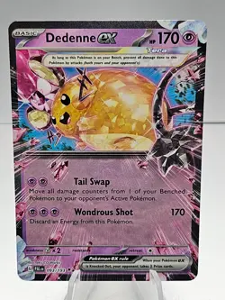 Dedenne ex 093/193 Paldea Evolved Double Rare Holo Pokemon TCG Card - Image 1