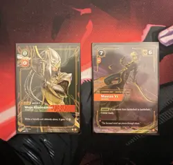 Riftbound TCG Master Yi Legend with Master Yi Champion Proving Grounds (2 Cards) - Image 1