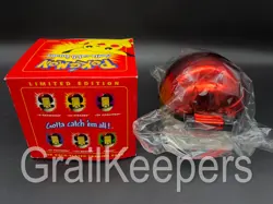 1999 Pokemon Pikachu 23k Gold Plated Trading Card & Pokeball Burger King Sealed - Image 3