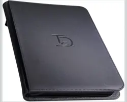 TopDeck 500 Card Ringless Zip Binder Pro - 9-Pocket Pages Side Load Sleeve. Open - Image 2