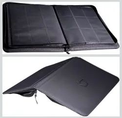TopDeck 500 Card Ringless Zip Binder Pro - 9-Pocket Pages Side Load Sleeve. Open - Image 3