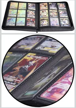 TopDeck 500 Card Ringless Zip Binder Pro - 9-Pocket Pages Side Load Sleeve. Open - Image 5