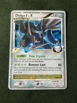 Pokemon TCG Dialga G LV.X Ultra Rare Card 122/127 Platinum Base Set LP - Image 1