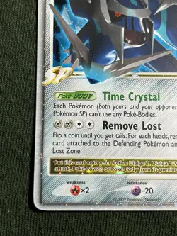 Pokemon TCG Dialga G LV.X Ultra Rare Card 122/127 Platinum Base Set LP - Image 5