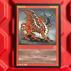 Wyvern Kingdom CCG Set Building Cards Common Uncommon And Rare Vintage 1997 - Image 1