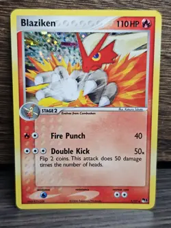 Blaziken Holo Rare 1/17 Pop Series 1 Pokemon TCG Card LP Condition - Image 1