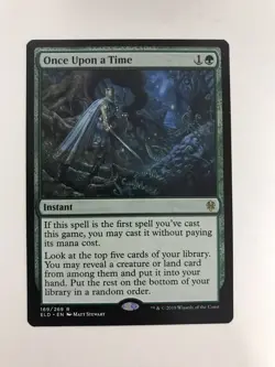 Once Upon a Time MTG Magic the Gathering Card NM Near Mint ELD - Image 1