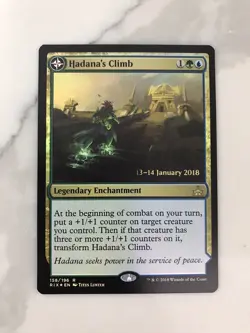 Hadana's Climb / Winged Temple of Orazca Foil Prelease Date MTG Magic Mint RIX - Image 1