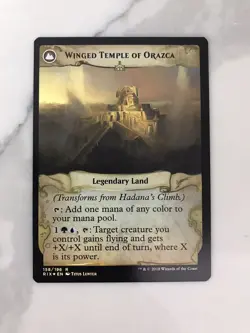 Hadana's Climb / Winged Temple of Orazca Foil Prelease Date MTG Magic Mint RIX - Image 2