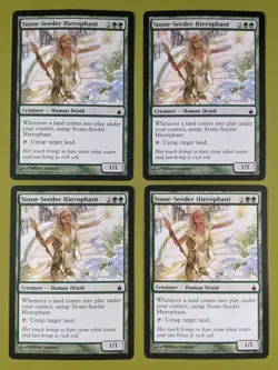 Stone-Seeder Hierophant x4 Ravnica: City of Guilds 4x Magic the Gathering MTG - Image 1