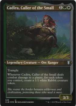 Cadira, Caller of the Small (Foil Etched) - FOIL - U Commander Legends: Battle f - Image 1