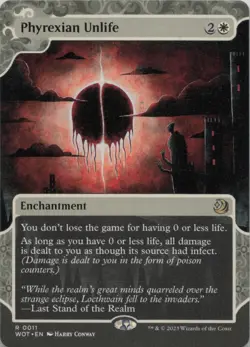 Phyrexian Unlife R Wilds of Eldraine: Enchanting Tales 11 - LP - Image 1