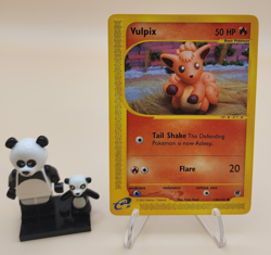 Vulpix 136/165 Expedition Base Set Regular WOTC Vintage 2003 Pokemon TCG MP - Image 1