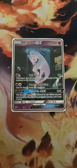 Pokemon Mewtwo GX 10 contedor (Secret Shining) 78/73 Shining Legends Fast Ship - Image 1