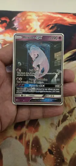Pokemon Mewtwo GX 10 contedor (Secret Shining) 78/73 Shining Legends Fast Ship - Image 2