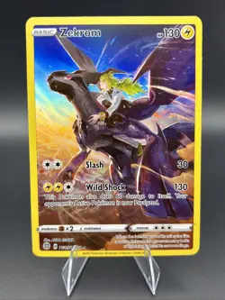 Zekrom TG05/TG30 Swsh09: Brilliant Stars Trainer Gallery Holo Pokemon Mint - Image 1