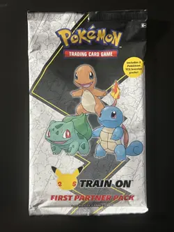 New Sealed Pokemon Celebrations First Partner Pack Kanto 820650809682 - Image 1