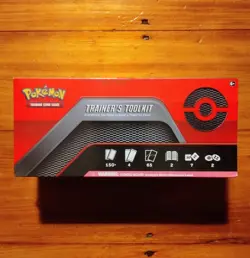 Pokemon 2020 Red Trainer's Toolkit Box Sealed Dedenne 195a Alt Art 4 Packs - Image 1