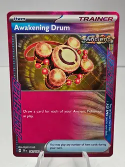 Pokemon TCG - Awakening Drum - 141/162 Temporal Forces - ACE SPEC Holo - Image 1