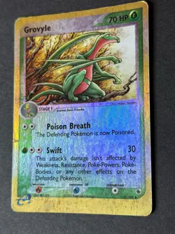 Grovyle 31/109 Reverse Holo Ruby & Sapphire Pokemon TCG HP - Image 3