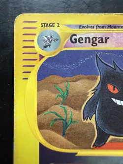 Pokemon Gengar 48/165 Expedition Reverse Holo Foil (HP/Damaged) - Image 2