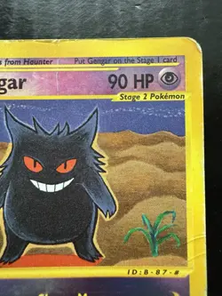 Pokemon Gengar 48/165 Expedition Reverse Holo Foil (HP/Damaged) - Image 3