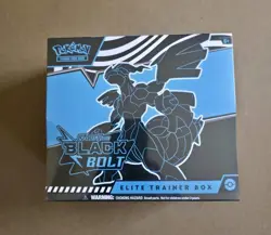 Pokemon Black Bolt Elite Trainer Boxes (ETB) Factory Sealed SHIPS ASAP - Image 1