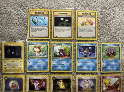 Pokemon TCG 1st Edition Team Rocket, Fossil, Jungle, Neo Genesis Lot of 18 NM-LP - Image 2