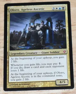 MTG Legendary Creature Giant Soldier OLORO, AGELESS ASCETIC (1) - Image 1