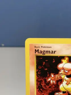 Pokemon TCG Magmar 36/102 Shadowless Base Set Vintage 1999 WOTC - LP - Image 2