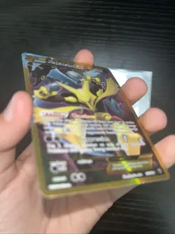Pokemon Alakazam TCG EX XY Fates Collide Holo Card 125/124 Full Art Secret Rare - Image 4
