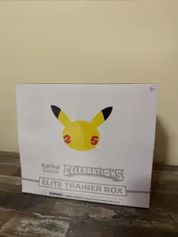Pokemon TCG: 25th Anniversary Celebrations Elite Trainer Box (2021) 820650809439 - Image 1