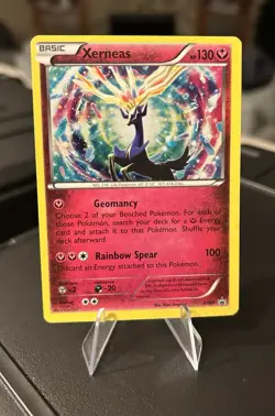 Pokemon TCG Xerneas Holo Black Star Promo Xy05 - Image 1