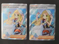 Lillie's Determination 169 NM Ultra Rare Mega Evolution Pokemon TCG - Image 1