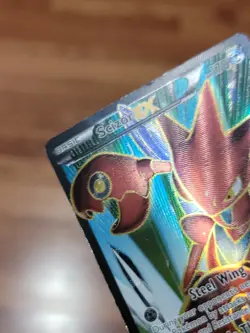 Scizor EX 119/122 Breakpoint MP! Ultra Rare Full Art Pokemon Card - Image 2