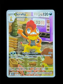 Scrafty 139 Pokemon WHT White Flare 2025 NM 🔥🔥🔥 - Image 1