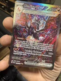 Pokemon TCG Charizard ex 234/091 SV: Paldean Fates Holo - Image 1