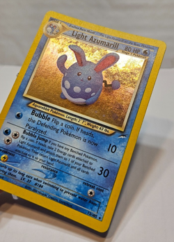 Light Azumarill 13/105 Holo Rare Unlimited Neo Destiny Pokemon 7882 - Image 3