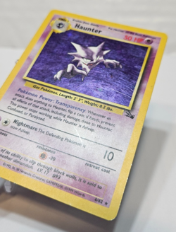 Haunter 6/62 Holo Rare Unlimited Fossil Pokemon 221 - Image 2