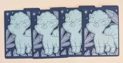 ETB Dividers Silver Tempest Vulpix (Set Of 4) Pokemon TCG - Image 2