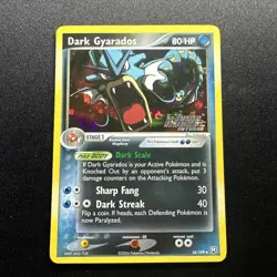 Pokemon TCG Dark Gyarados EX Team Rocket Returns STAMP Holo Rare 36/109 - Image 1
