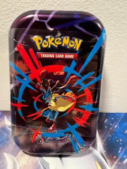 Mega Evolutions Mega Heroes Mini Tin [Mega Lucario] Pokemon TCG - Image 1