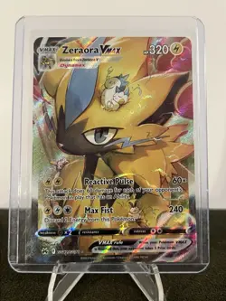 Pokemon TCG: Zeraora VMAX GG42/GG70 Crown Zenith Ultra Rare Full Art - Image 1