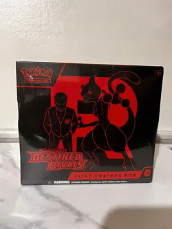 Pokemon Scarlet and Violet: Destined Rivals Elite Trainer Box ETB New Sealed - Image 1