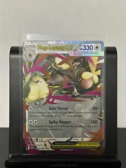 Pokemon Phantasmal Flames Mega Lopunny EX 084/094 Double Rare Holo NM - Image 1