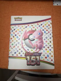 Pokemon Scarlet & Violet 151 - Mew Binder Collection - Binder Only NO CARDS - Image 1